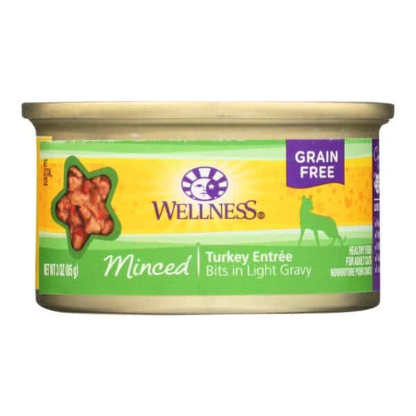 Wellness Pet Products Cat Food - Turkey Entr?e - Case of 24 - 3 oz. - Image 2