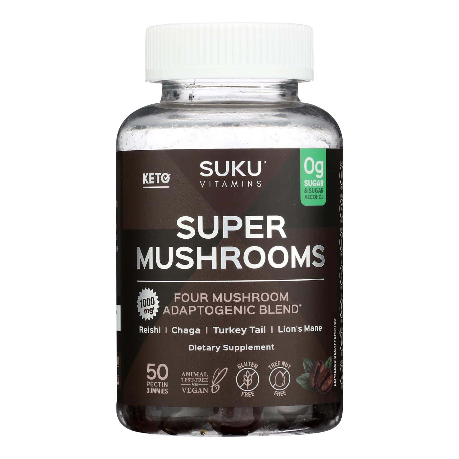 Suku Vitamins - Gummy Super Mushrooms - 1 Each-50 CT