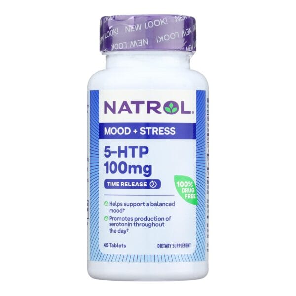 Natrol 5-HTP TR Time Release - 100 mg - 45 Tablets