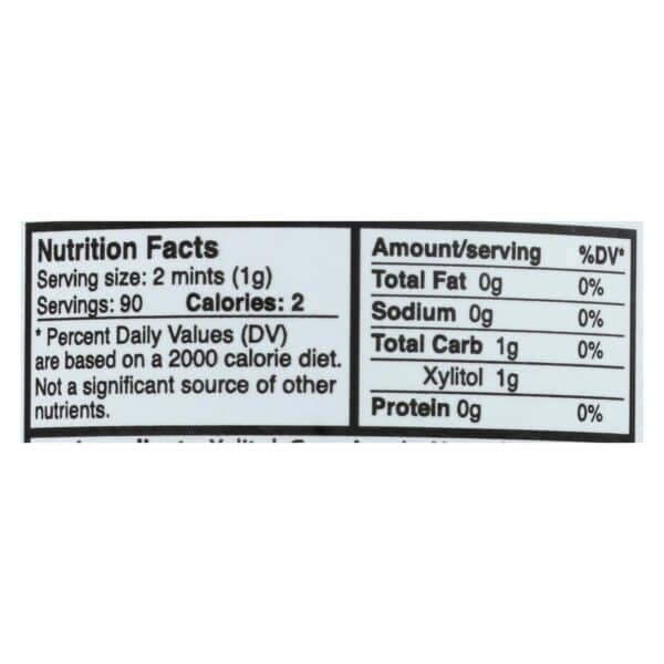 Epic Dental - Xylitol Mints - Peppermint Xylitol Bottle - 180 ct - Image 3