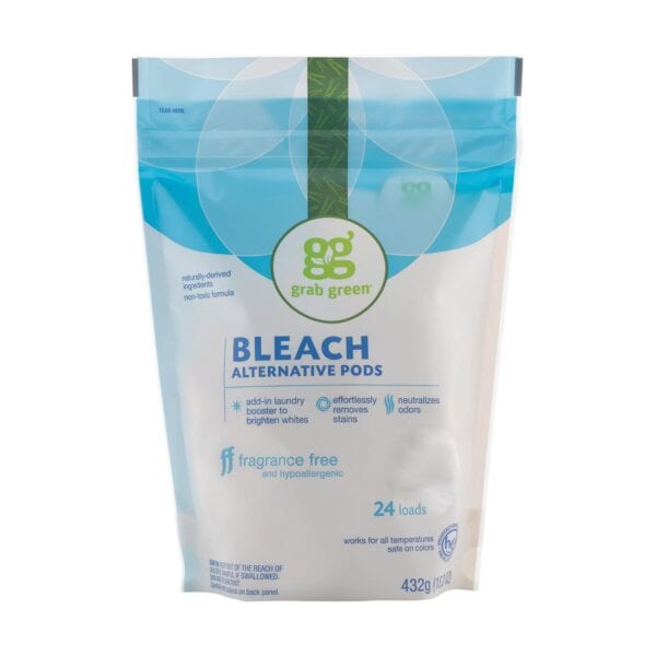 Grab Green Bleach Alternative - Fragrance Free - Case of 6 - 24 Count