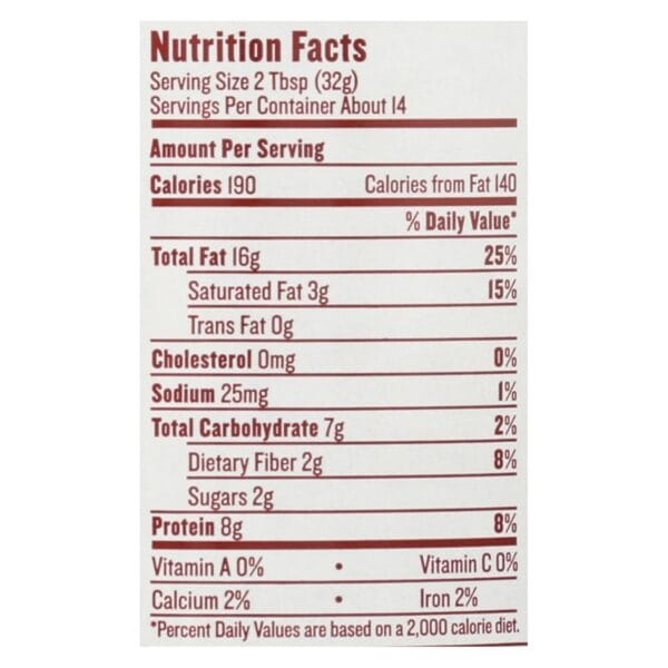Justin's Nut Butter Peanut Butter - Classic - Case of 12 - 16 oz. - Image 2