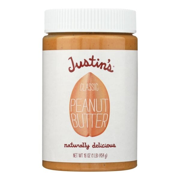 Justin's Nut Butter Peanut Butter - Classic - Case of 12 - 16 oz. - Image 3