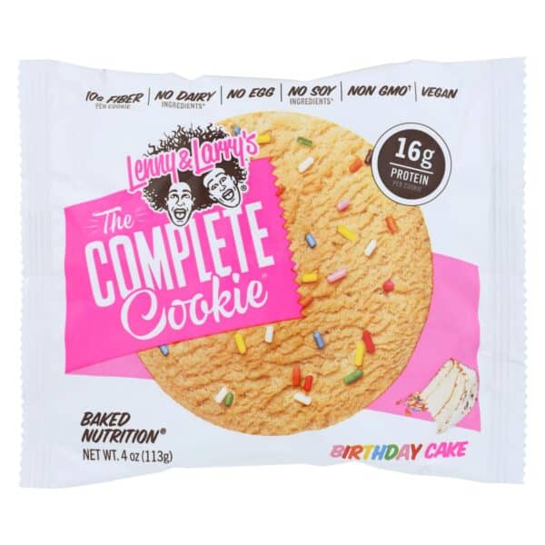 Lenny And Larry's The Complete Cookie Birthday Cake - Case of 12 - 4 OZ - Image 3