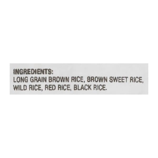 Lundberg Family Farms Wild Blend Whole Grain Brown Rice - Single Bulk Item - 25LB - Image 3