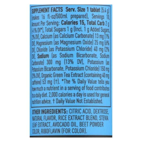 Nuun Hydration Nuun Energy - Mango Orange - Case of 8 - 10 Tablets - Image 3