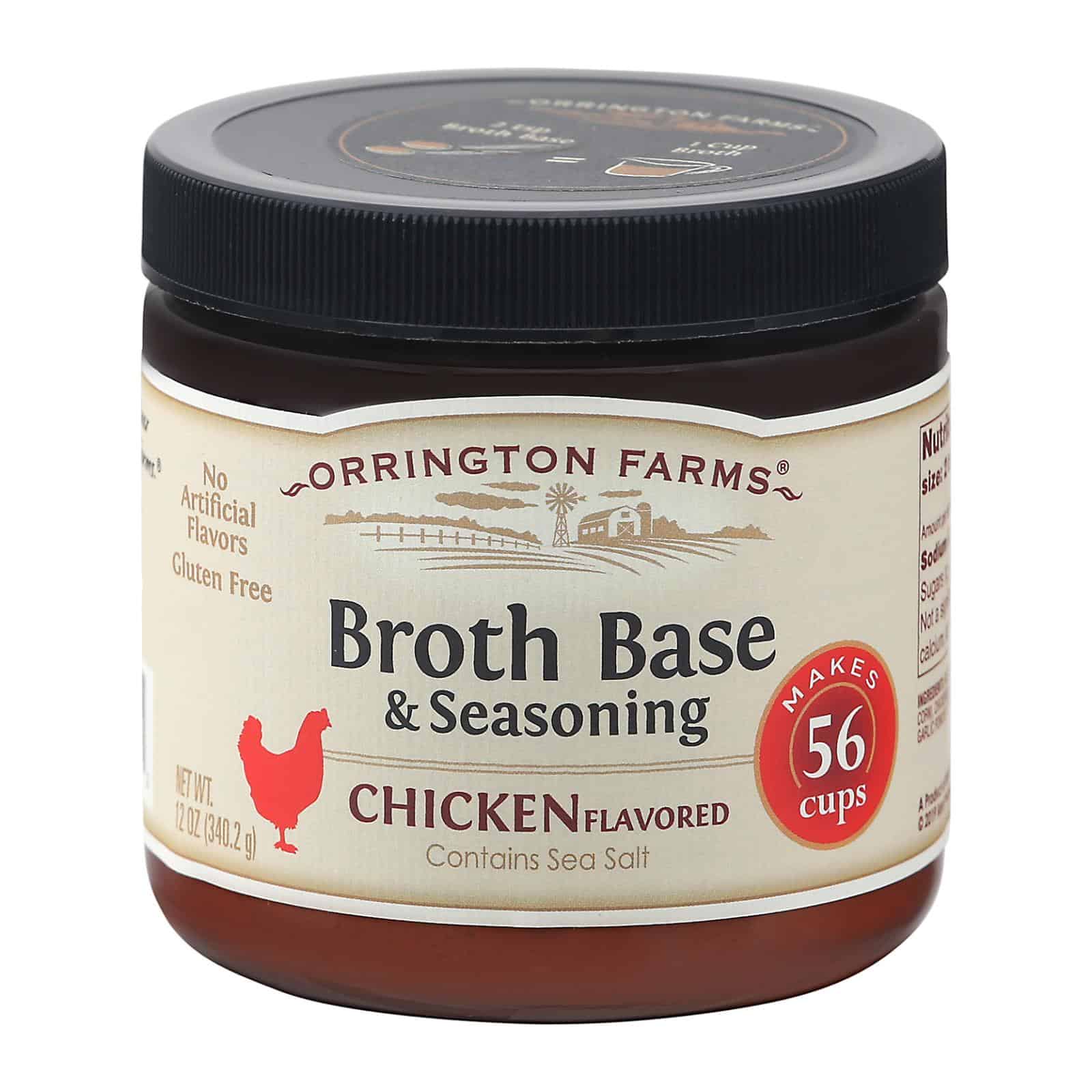 Orrington Farms Broth Base and Seasoning - Chicken - Case of 6 - 12 oz. - Image 3