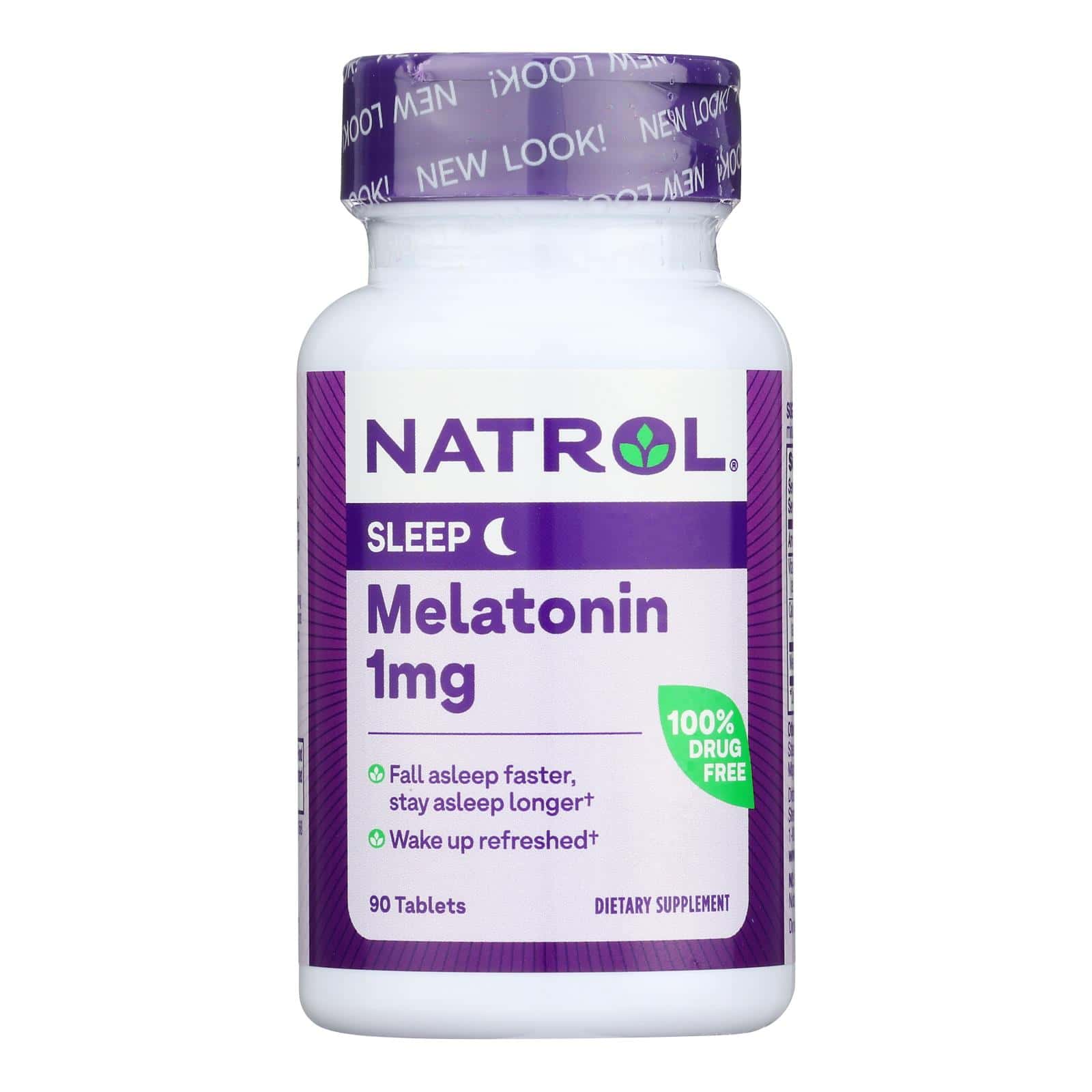 Natrol Melatonin - 1 mg - 90 Tablets - Image 2