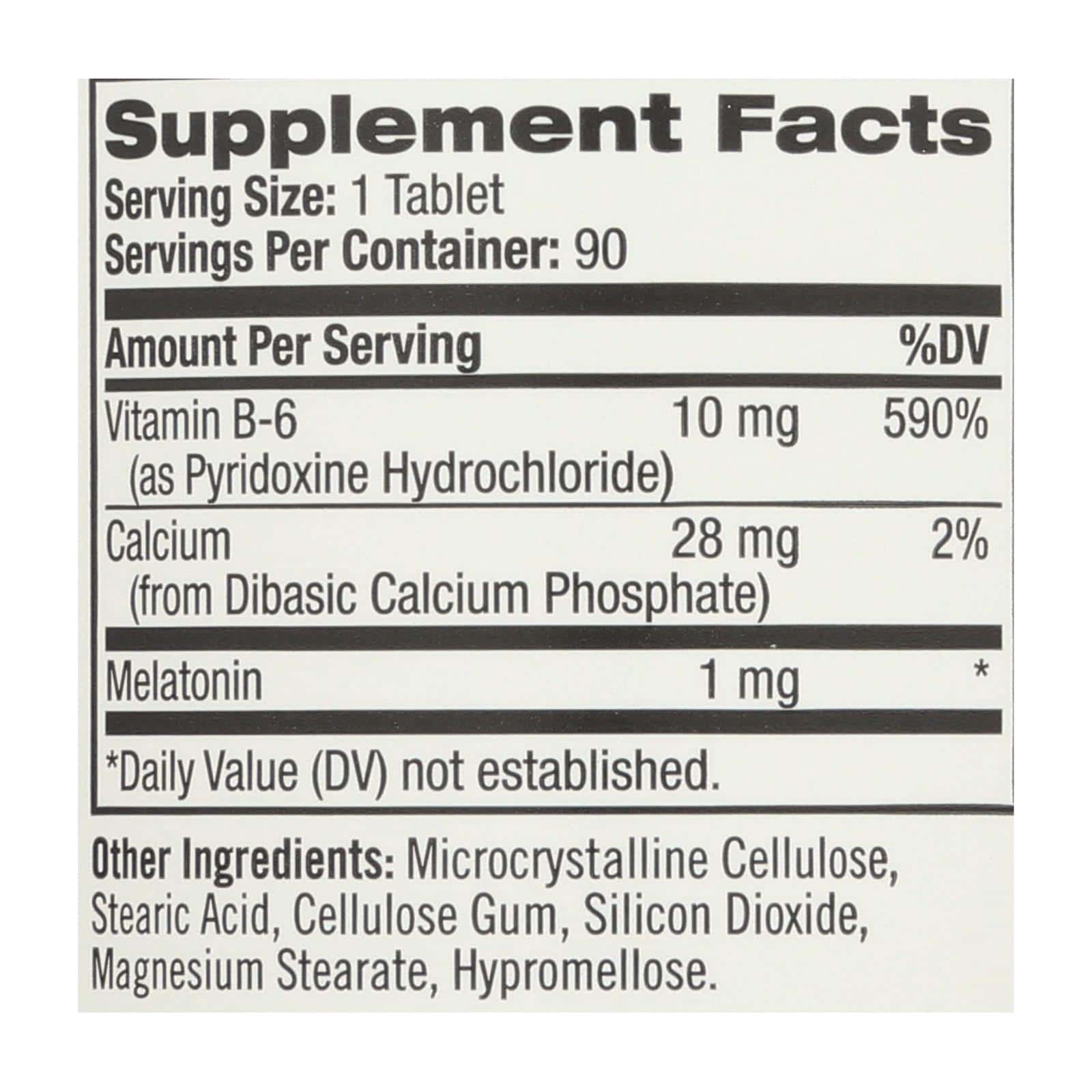 Natrol Melatonin - 1 mg - 90 Tablets - Image 3