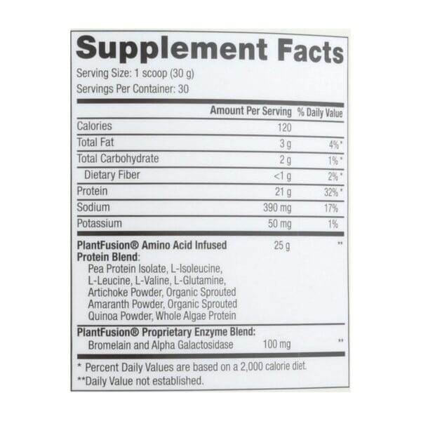 Plantfusion - Complete Protein - Chocolate - 2 lbs.
