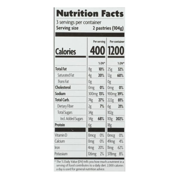 Nature's Path Organic Frosted Toaster Pastries - Cherry Pomegranate - Case of 12 - 11 oz. - Image 3