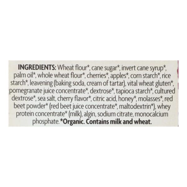 Nature's Path Organic Frosted Toaster Pastries - Cherry Pomegranate - Case of 12 - 11 oz.