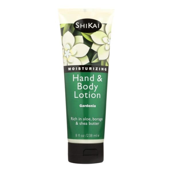 Shikai All Natural Hand And Body Lotion Gardenia - 8 fl oz - Image 2