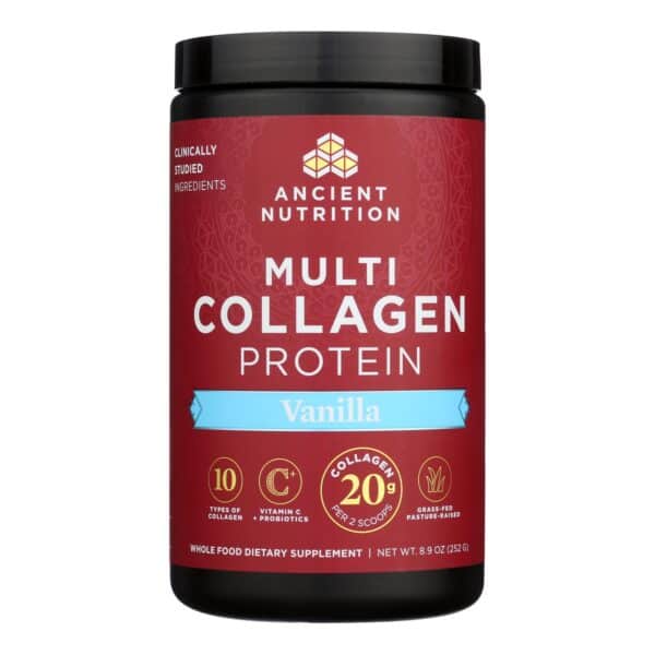 Ancient Nutrition - Mlti Collagen Protein Vanlla - 1 Each 1-8.9 OZ - Image 2
