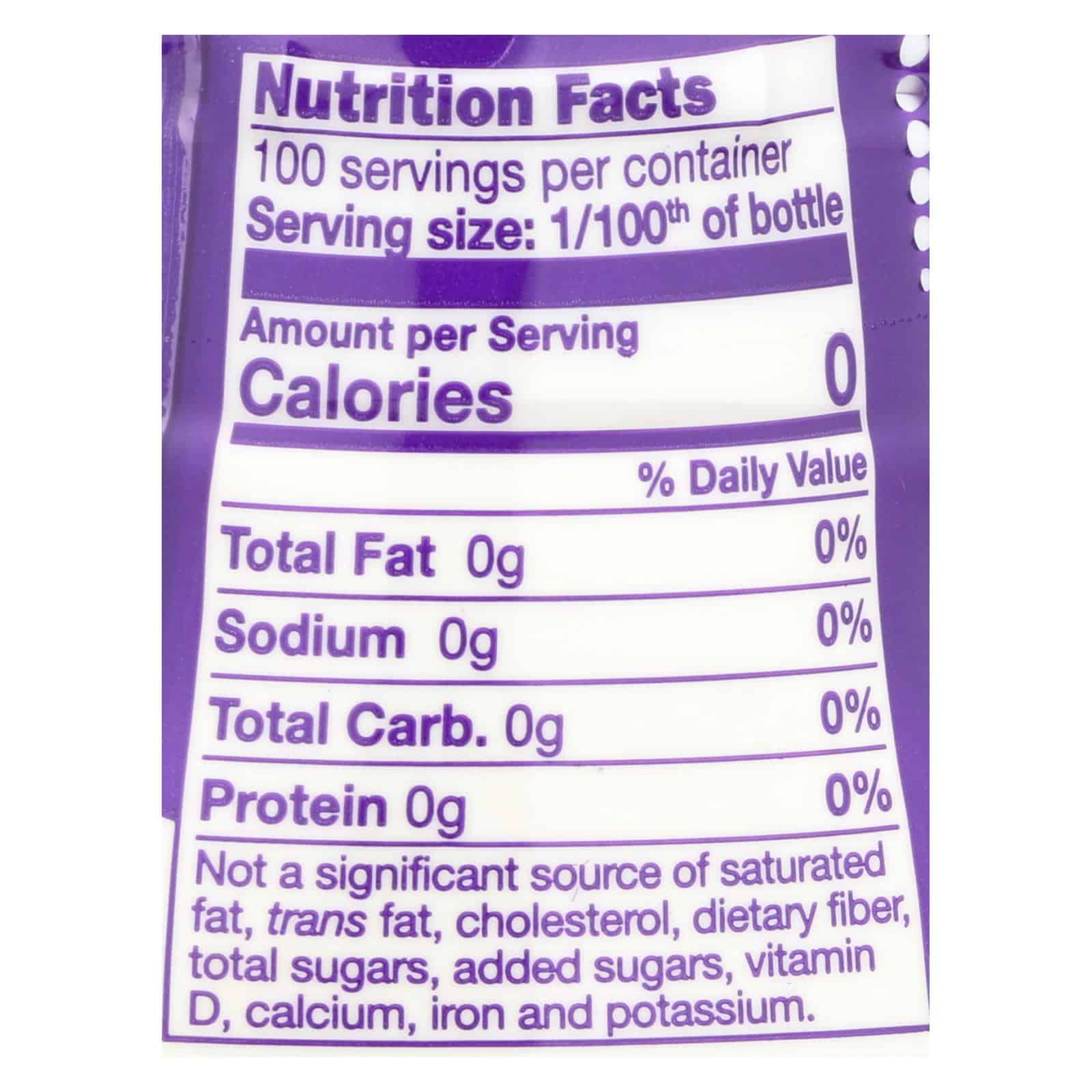 Pyure Sugar Free Organic Vanilla Liquid Stevia Extract - Case of 6 - 1.8 OZ - Image 2