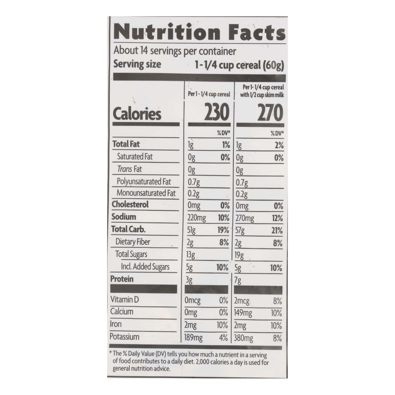 Nature's Path Organic Mesa Sunrise Flakes with Raisins - Case of 6 - 29.1 oz. - Image 2