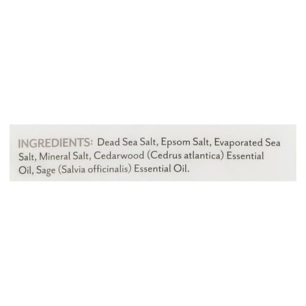 Soothing Touch Bath Salts - Cedar Sage - 32 oz