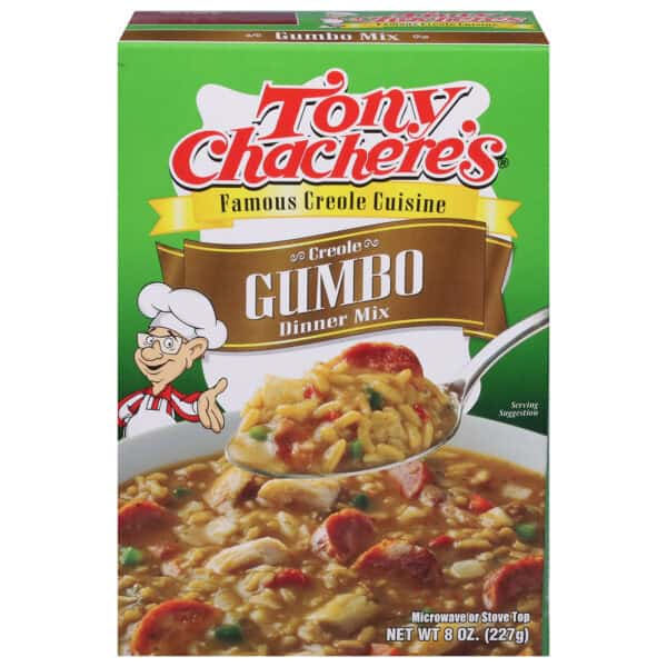 Tony Chachere's Creole Gumbo Dinner Mix - Case of 12 - 8 OZ - Image 3