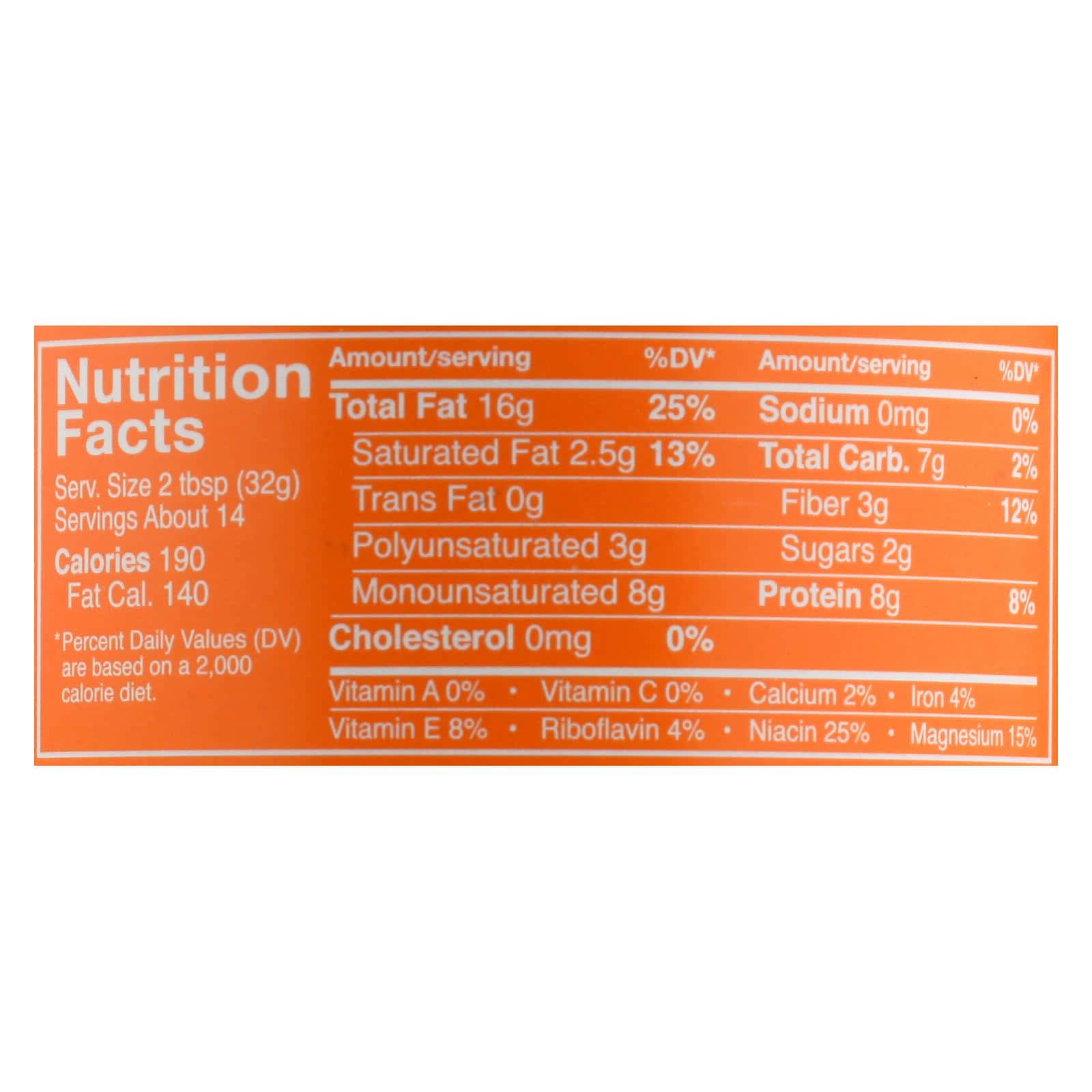 Crazy Richard's All-Natural Crunchy Peanut Butter - Case of 12 - 16 OZ - Image 3