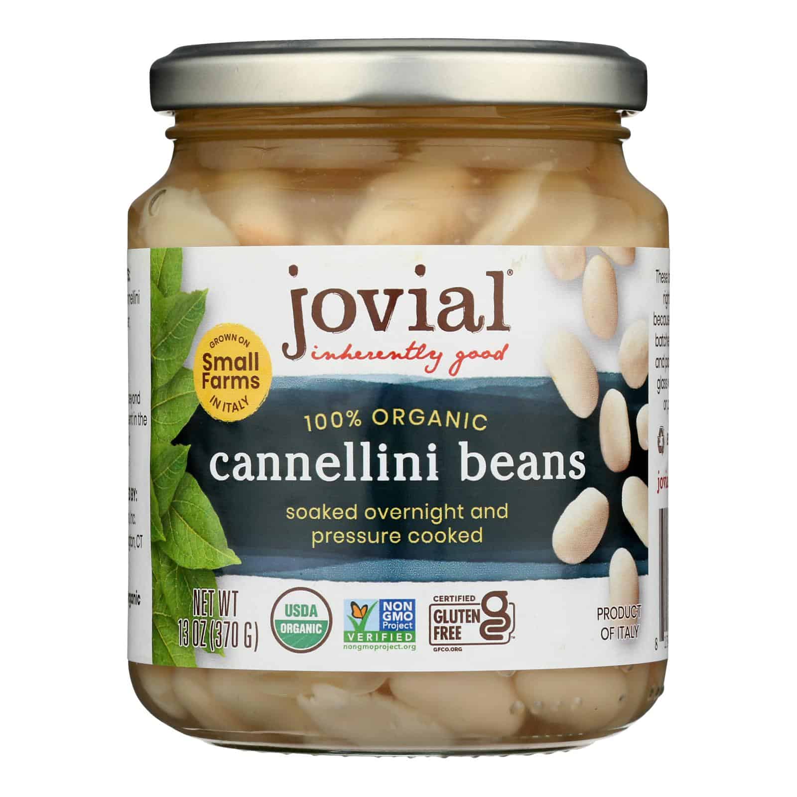 Jovial - 100 Percent Organic Cannellini Beans - Case of 6 - 13 oz. - Image 2