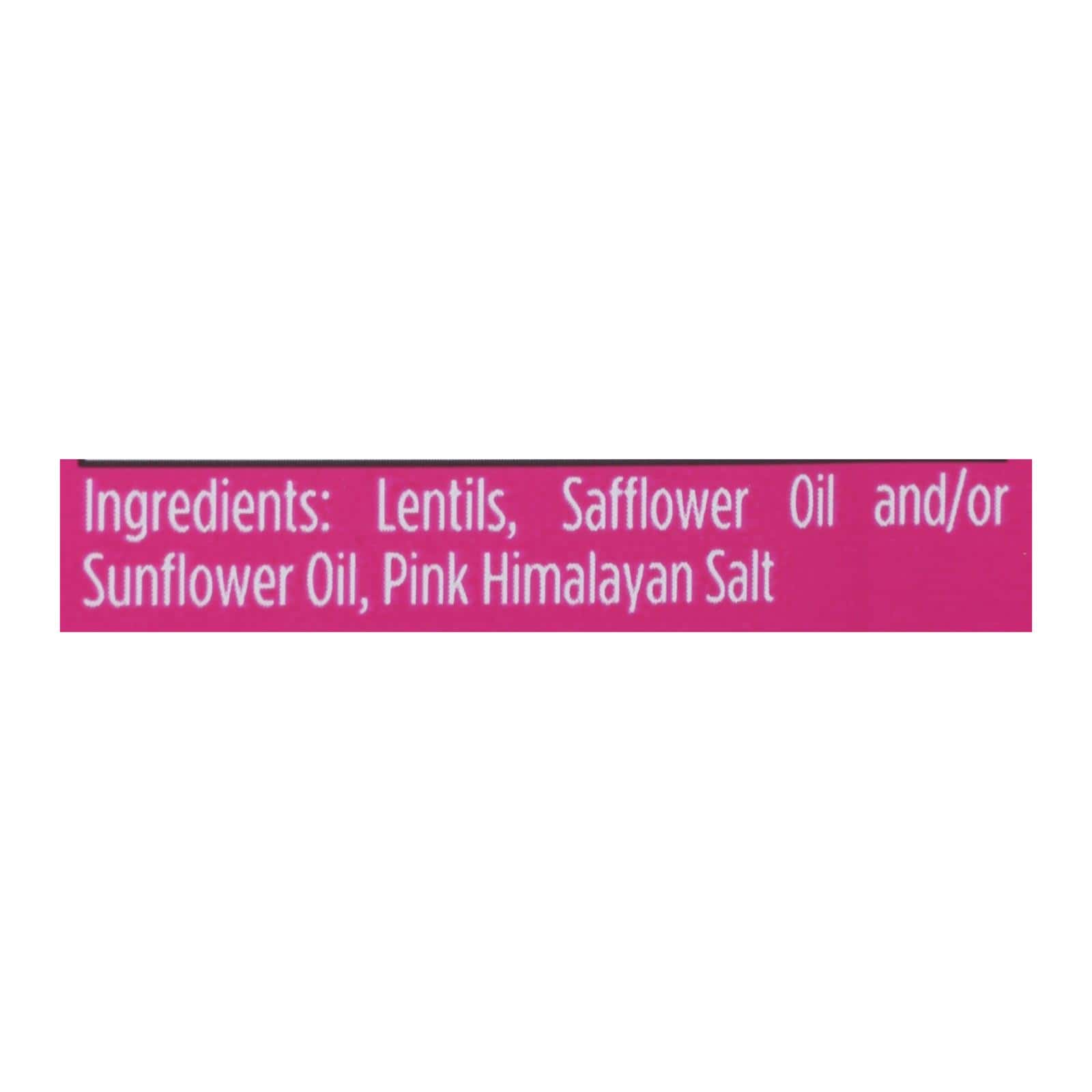 Seapoint Farms - Lentil Snack Himalayan Salt - Case of 12-5 OZ