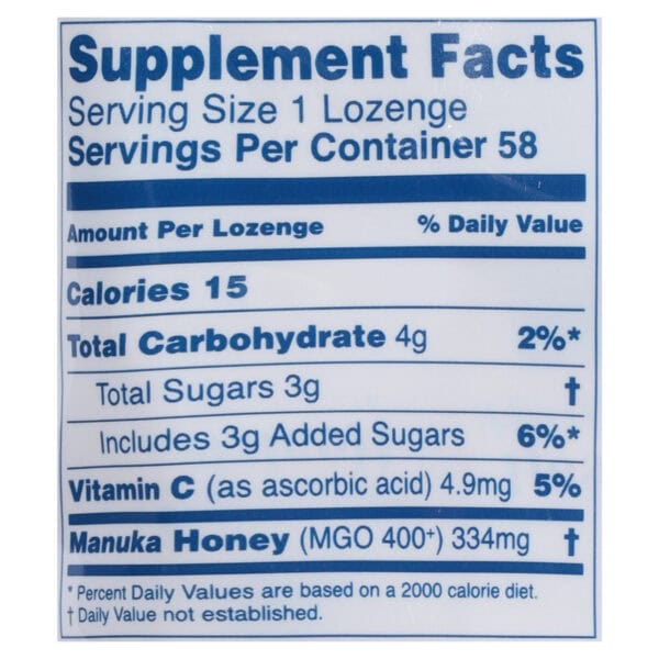 Manuka Health - Loz Hny Mgo 400+ Lmn Gng - EA of 1-58 CT - Image 3