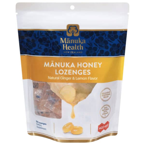 Manuka Health - Loz Hny Mgo 400+ Lmn Gng - EA of 1-58 CT