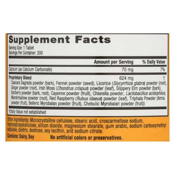 Nature's Secret Super Cleanse - 200 Tablets - Image 2
