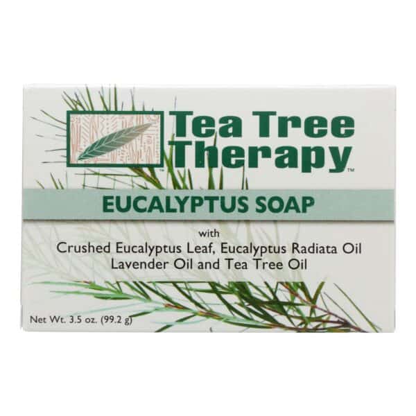 Tea Tree Therapy Eucalyptus Soap Vegetable Base - 3.5 oz - Image 2