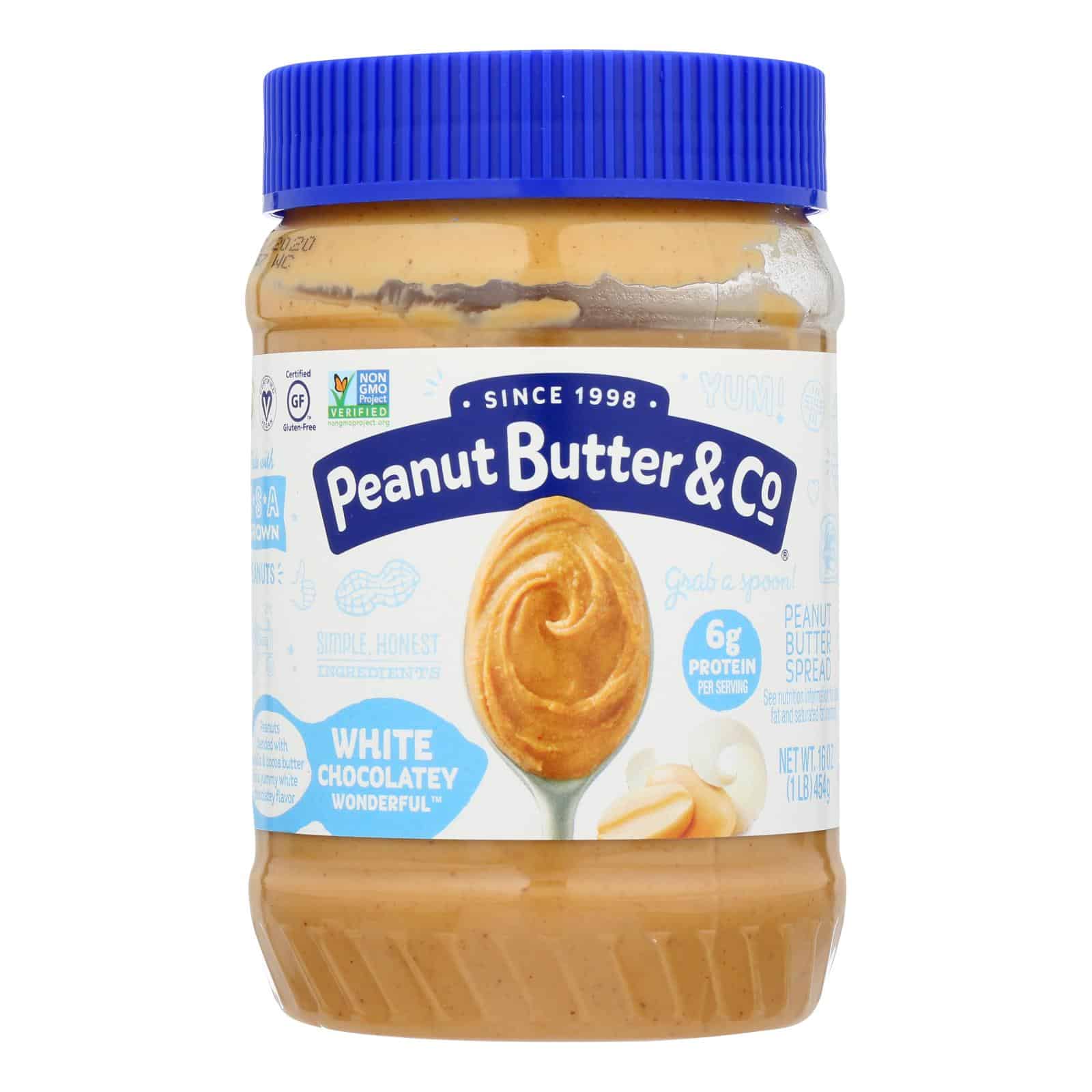 Peanut Butter and Co Peanut Butter - White Chocolate Wonderful - Case of 6 - 16 oz. - Image 3