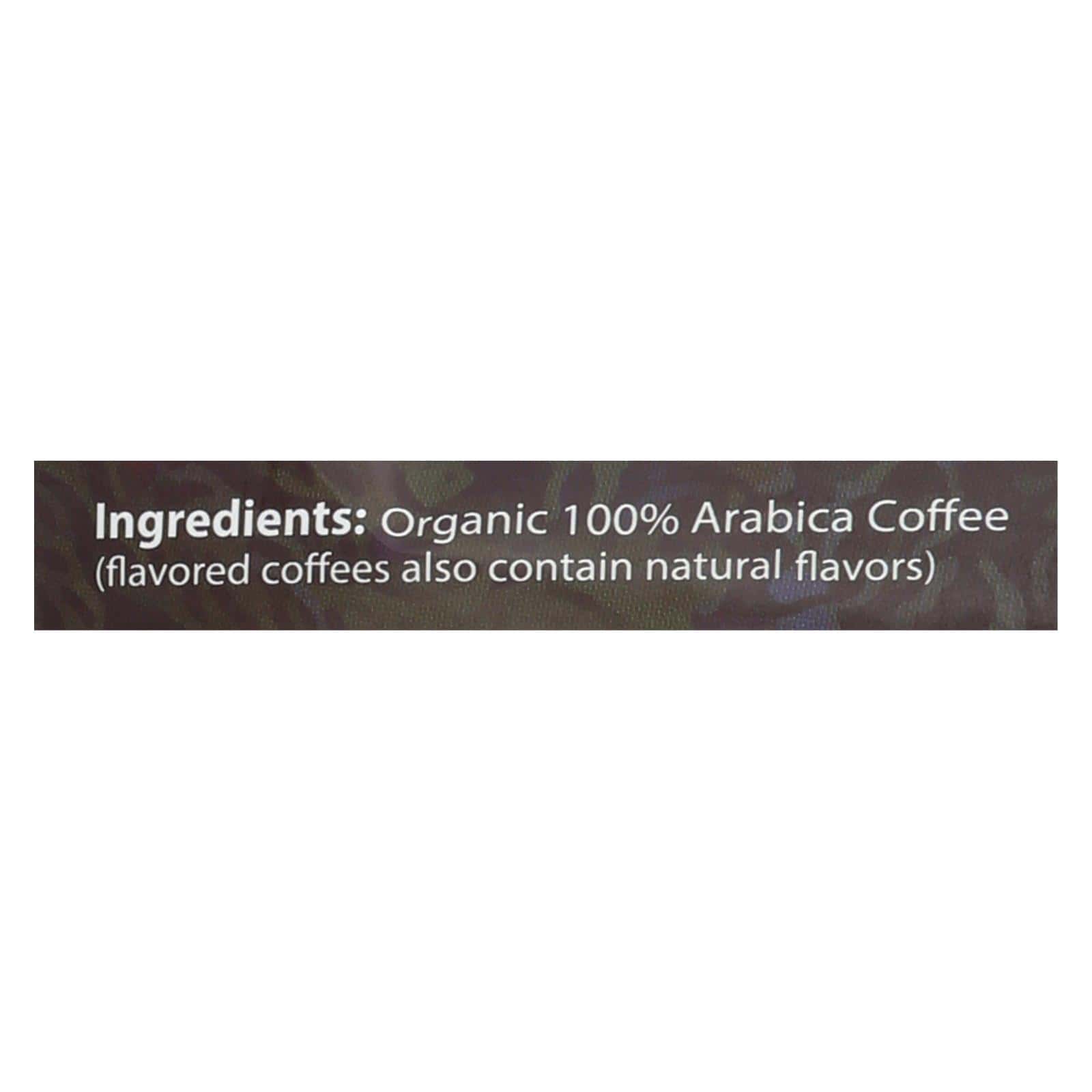 Organic Coffee Company Occ Gorilla Decaf Ground, Regular Roast - Case of 6 - 12 OZ
