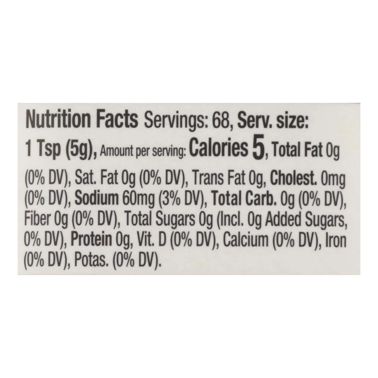 Organic Ville Organic Yellow - Mustard - Case of 12 - 12 oz.