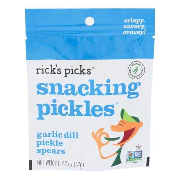 Rick's Picks - Pickle Spears Garlic Dill - Case of 12 - 2.2 OZ - Image 2