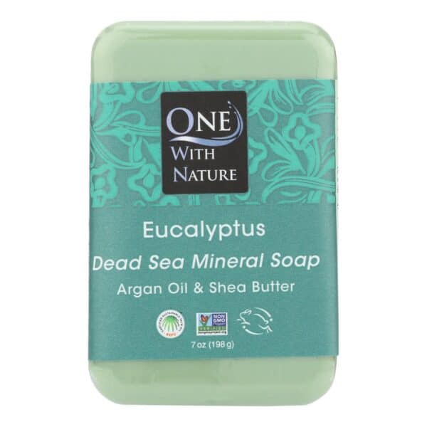 One With Nature Triple Milled Soap Bar - Eucalyptus - 7 oz