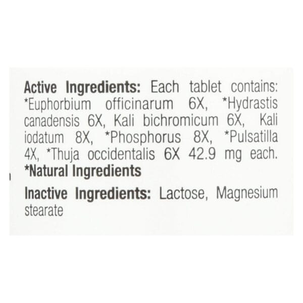 BHI - Sinus Relief - 100 Tablets - Image 3
