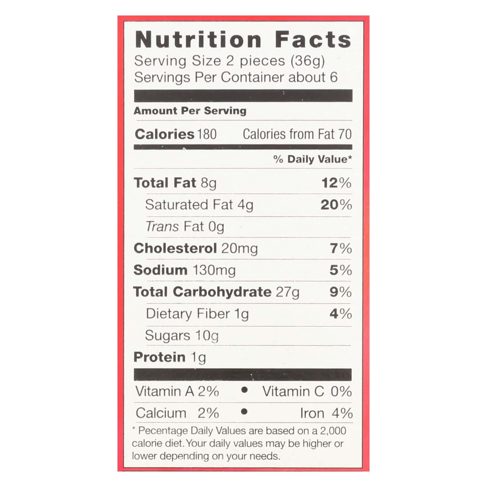 Pamela's Products - Grahams Style Crackers - Cinnamon - Case of 6 - 7.5 oz. - Image 2