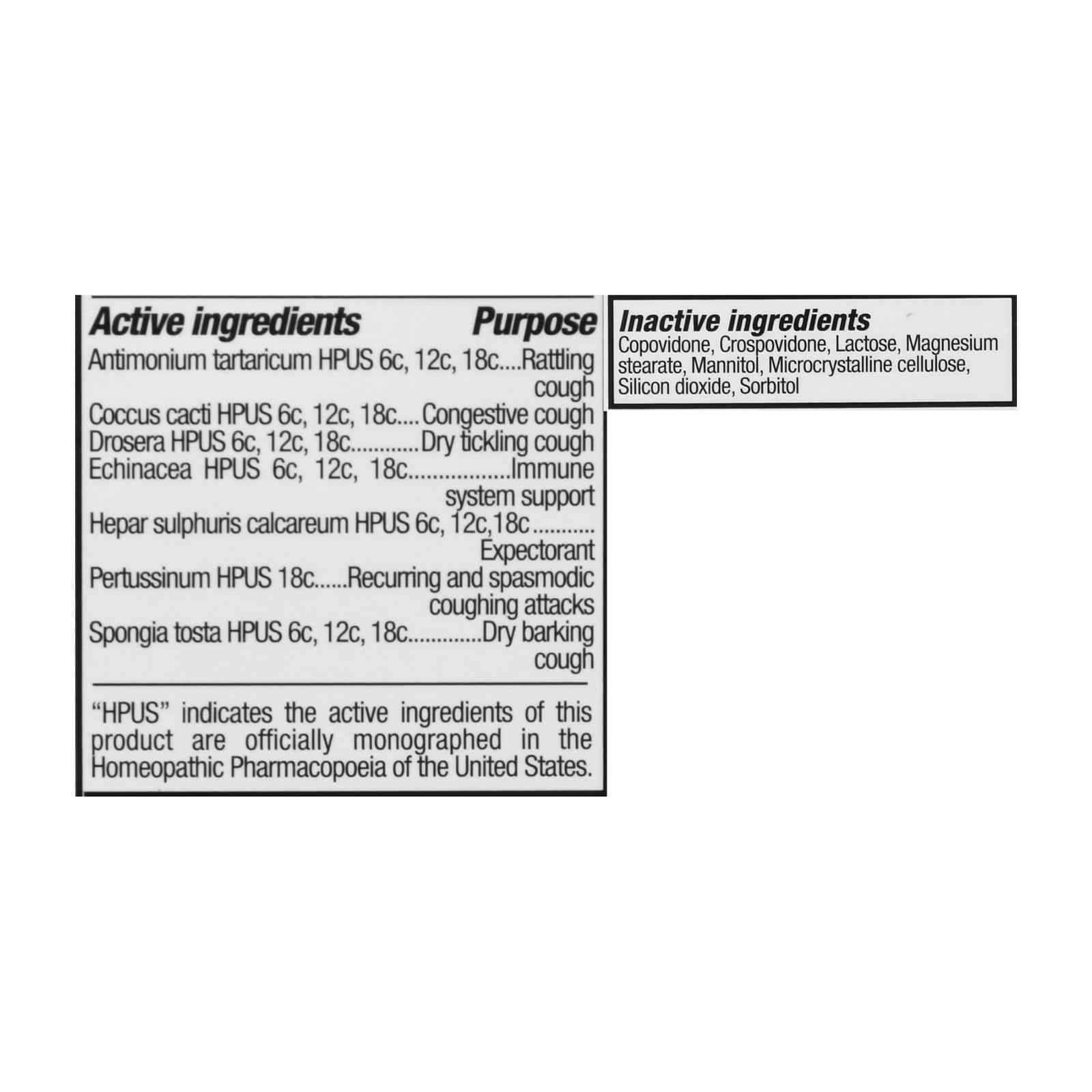 TRP Bronchial Cough Therapy - 70 Tablets - Image 2