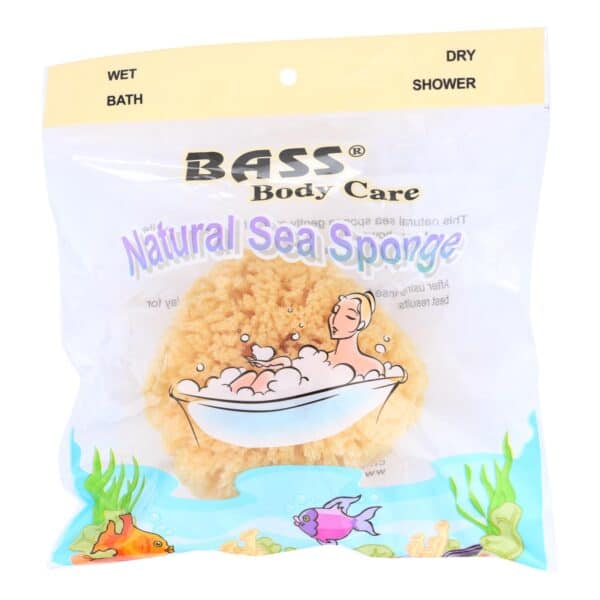 Bass Body Care Natural Sea Sponge  - 1 Each - CT