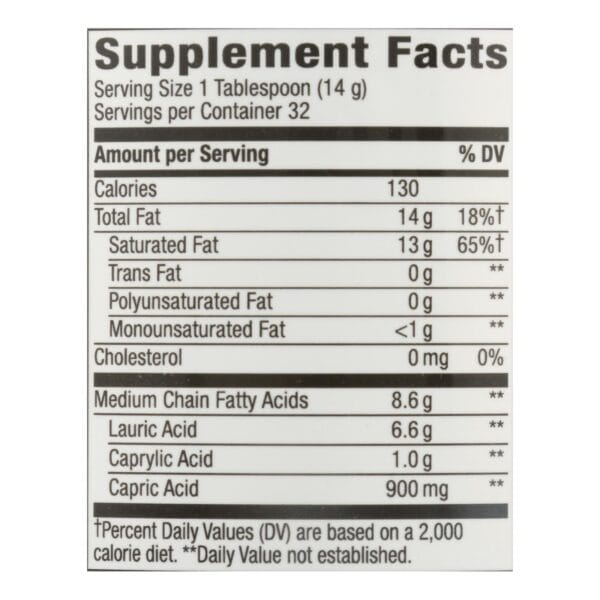 Nature's Way - EfaGold Coconut Oil - 16 fl oz - Image 2
