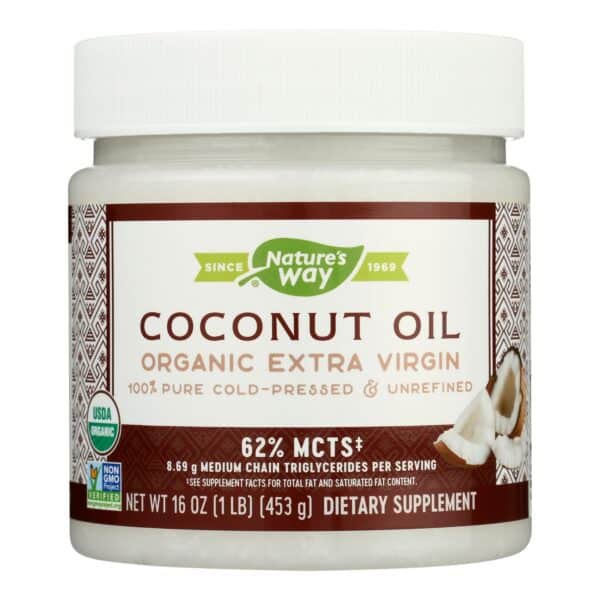 Nature's Way - EfaGold Coconut Oil - 16 fl oz - Image 3