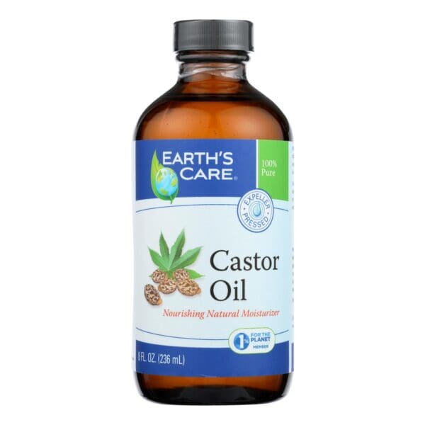 Earth's Care - Castor Oil - 1 Each - 8 OZ - Image 2