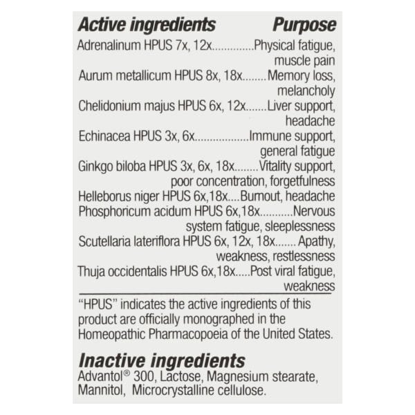 Trp Company - Chronic Fatigue Therapy - 70 TAB - Image 2