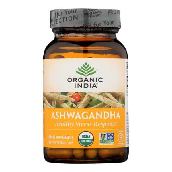 Organic India Wellness Supplements, Ashwagandha  - 1 Each - 90 VCAP