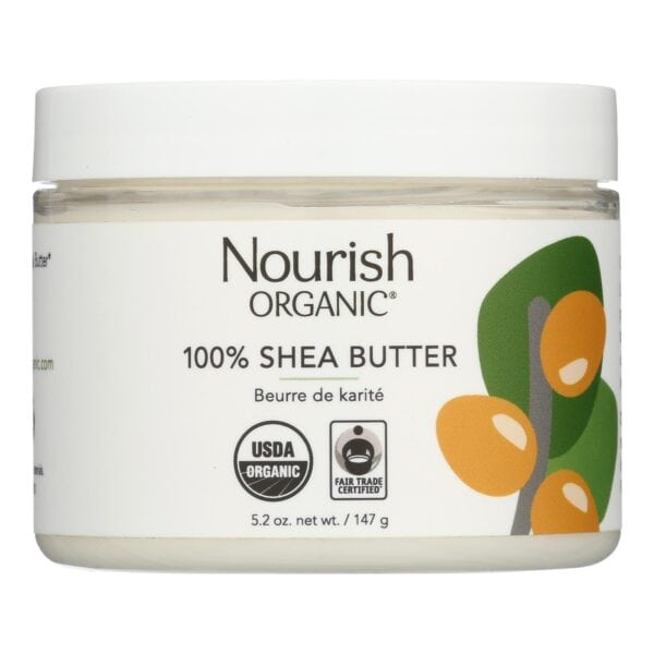 Nourish Organic Raw Shea Butter Intensive Moisturizer - 5.5 oz - Image 2