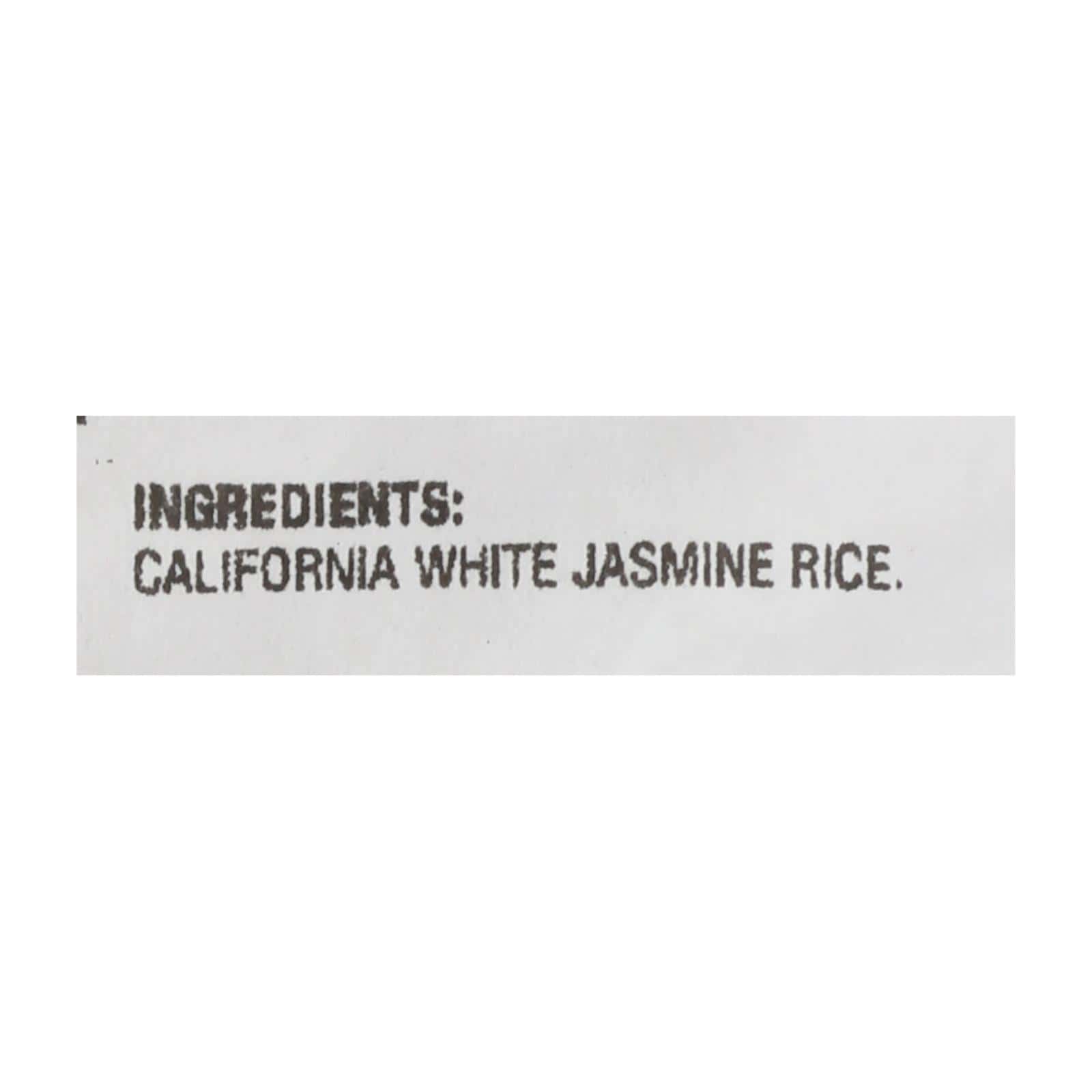 Lundberg Family Farms EcoFarmed Rice Jasmine White - Single Bulk Item - 25LB - Image 2