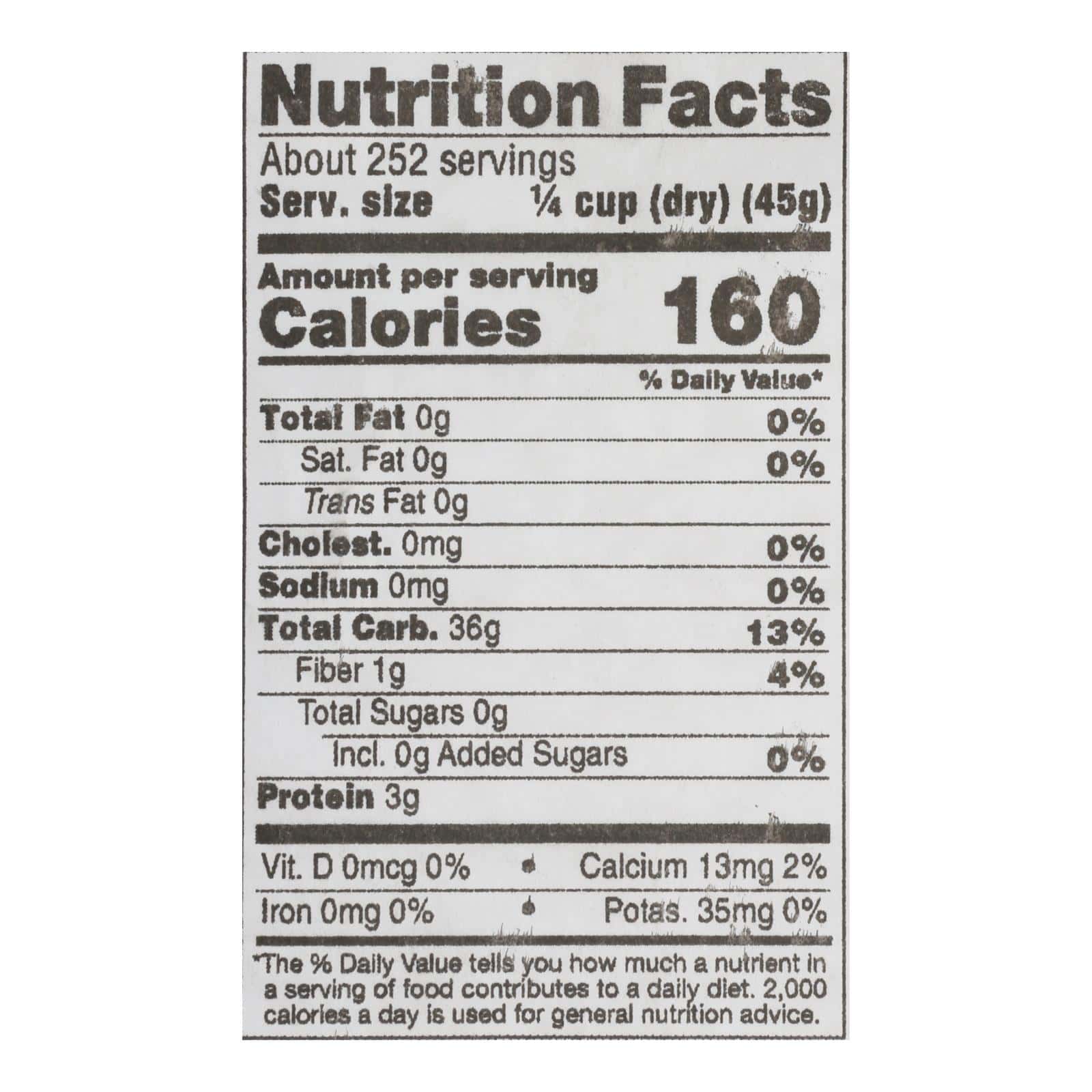 Lundberg Family Farms EcoFarmed Rice Jasmine White - Single Bulk Item - 25LB