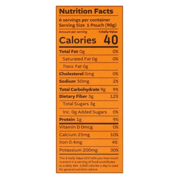 White Leaf Provisions - Baby Food Crt Sweet Pot Pe - Case of 6 - 3.17 OZ - Image 2