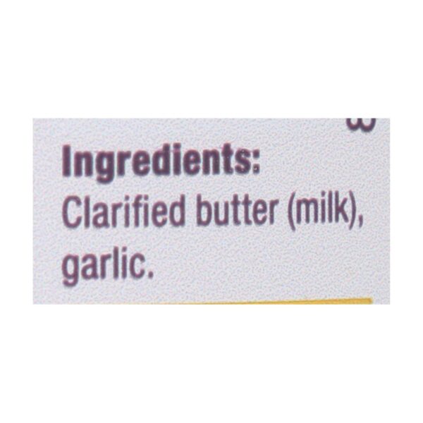 4th and Heart - Ghee - Garlic - Case of 6 - 9 oz - Image 2