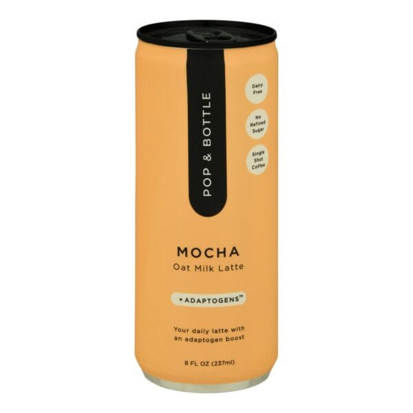 Pop & Bottle - Oat Milk Latte Mocha - Case of 12-8 FZ - Image 3