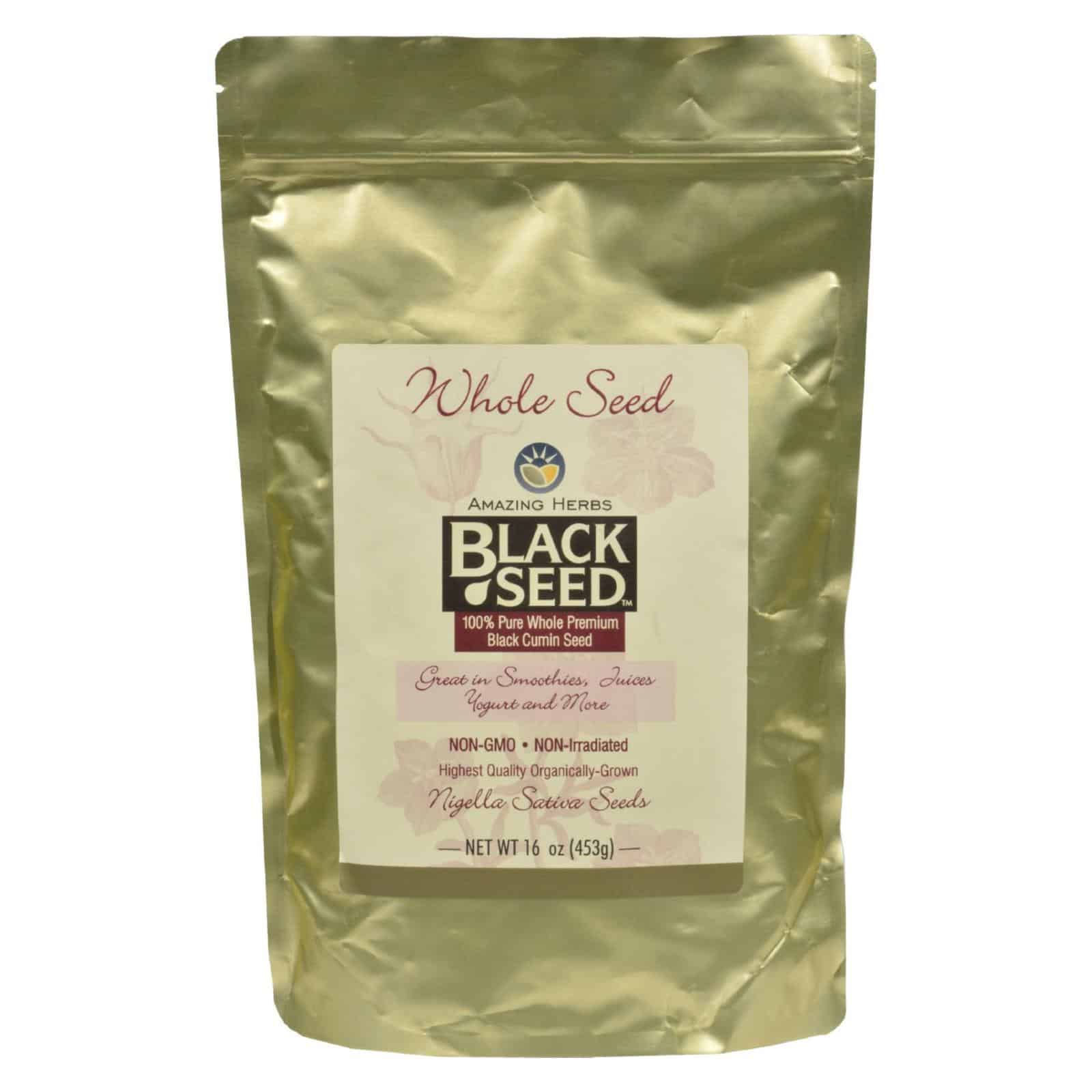 Amazing Herbs - Black Seed Whole Seed - 16 oz - Image 2